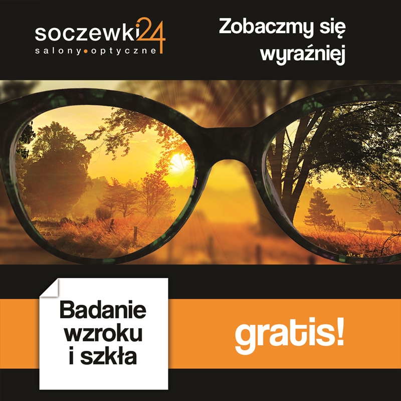 Soczewki24: Badanie wzroku i szkła gratis