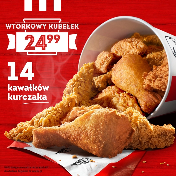 KFC: Wtorkowy kubełek