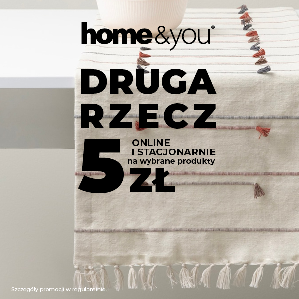 home&you: druga rzecz za 5 zł