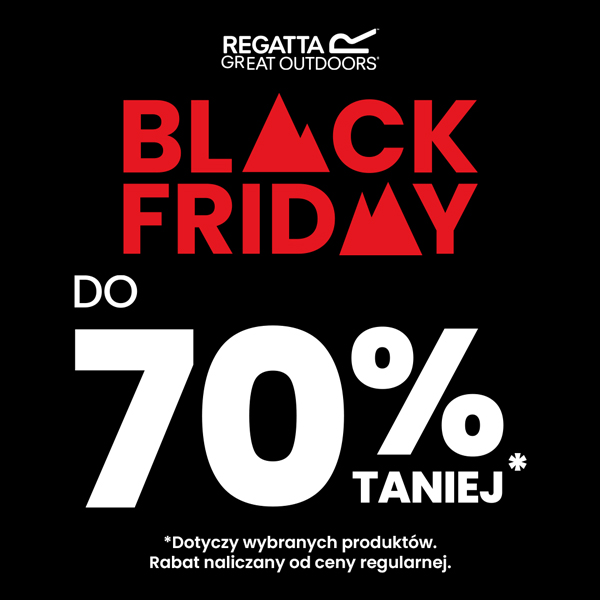 Regatta: Black Friday do -70% taniej