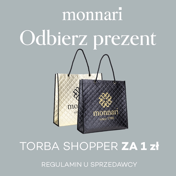 Monnari: Shopper za 1 zł