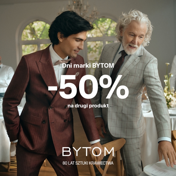 Dni marki BYTOM: -50% na drugi produkt