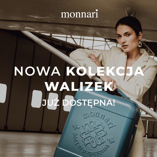 Nowa kolekcja walizek w Monnari