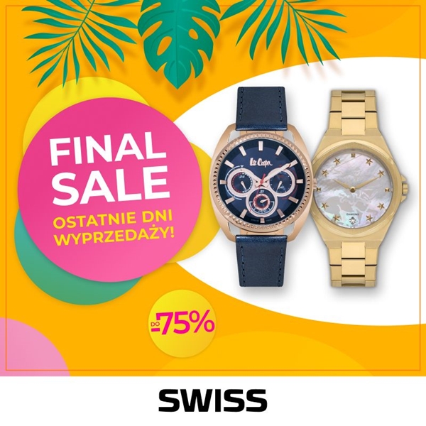 Final Sale w SWISS