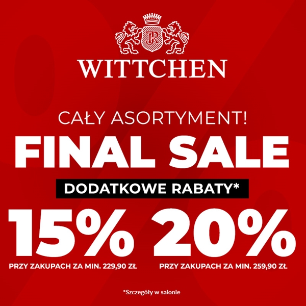Final sale w WITTCHEN