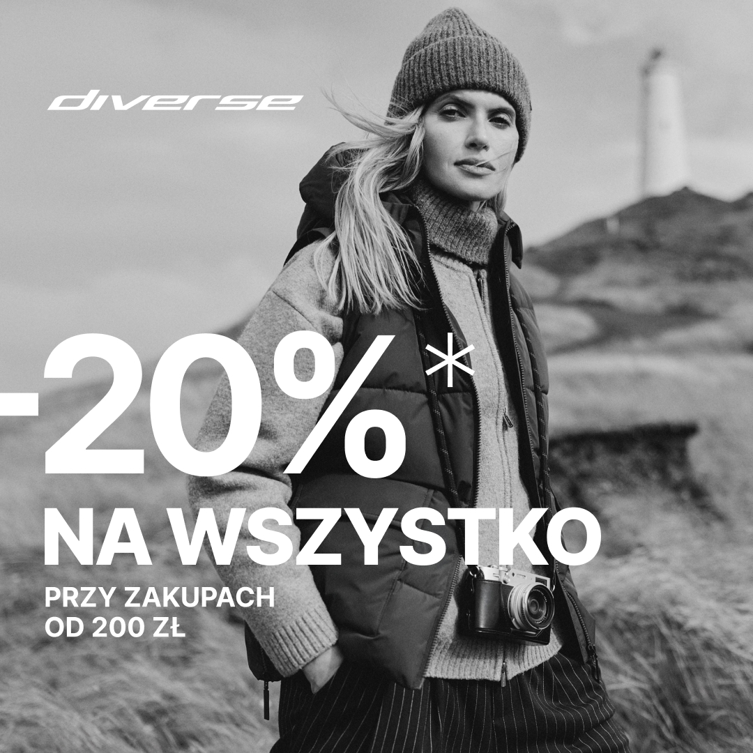 Promocja -20% w Diverse!
