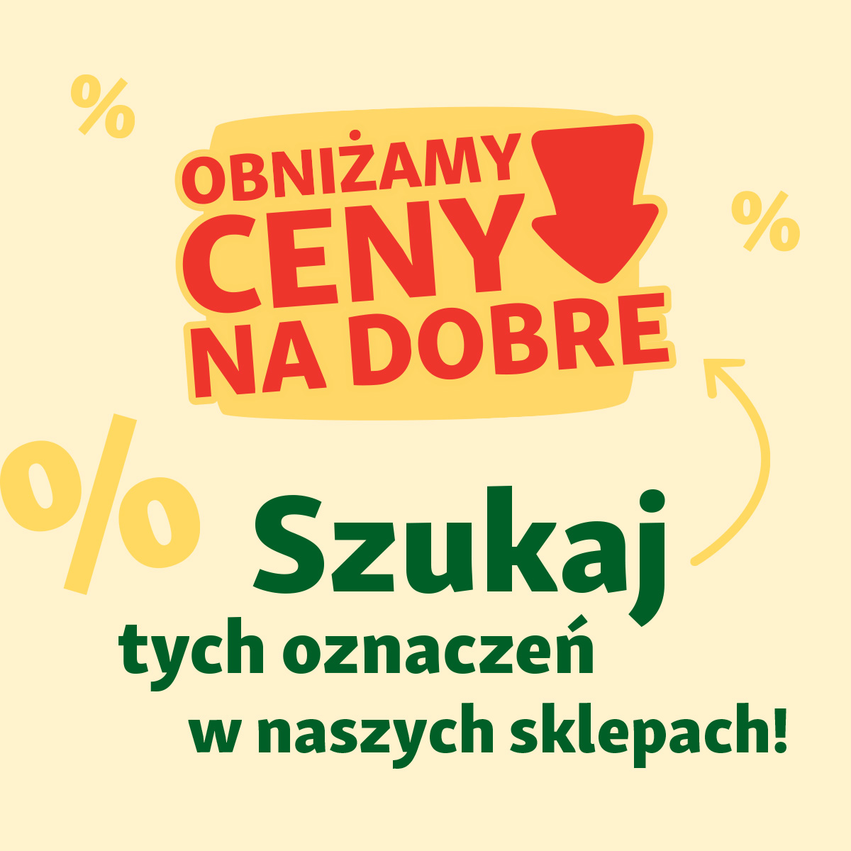 Obniżamy ceny na dobre!