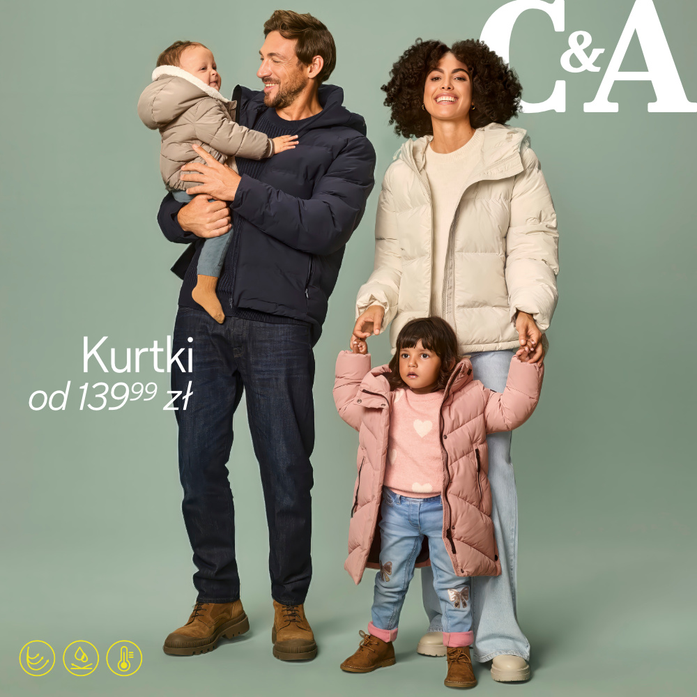 Znajdź swoją ulubioną kurtkę w C&A!