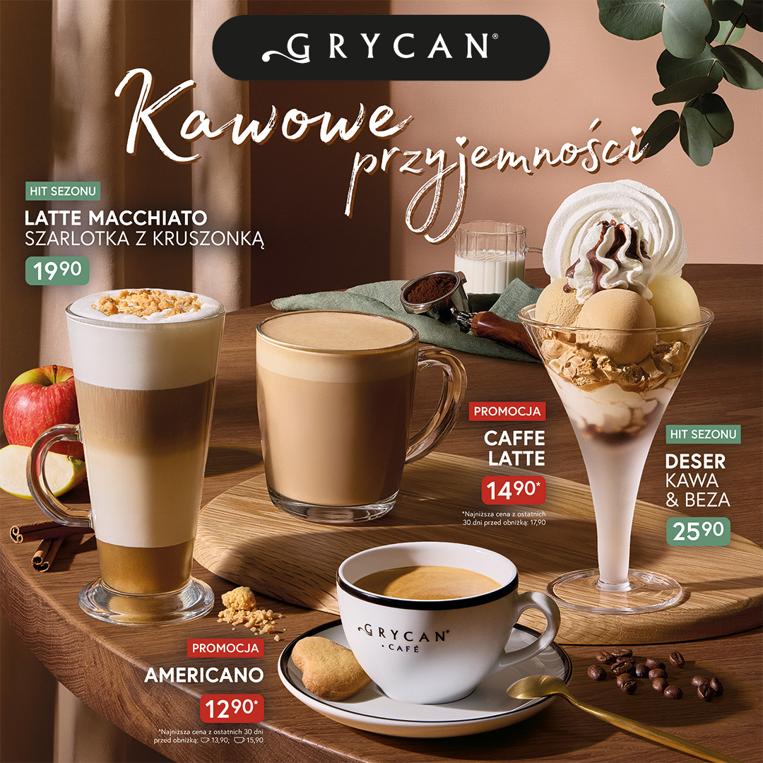 Kawowe przyjemności w Grycan!