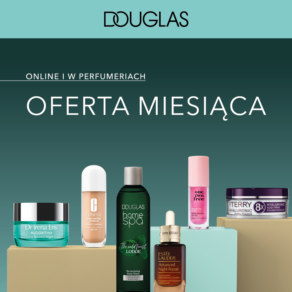 OFERTA MIESIĄCA W PERFUMERIACH DOUGLAS! Wybrane produkty kupisz z rabatem do 30%