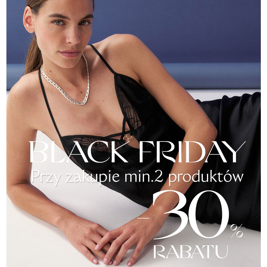 -30% rabatu przy zakupie min. 2 produktów w Triumph - a na każdą kolejną sztukę dodatkowe 10%!