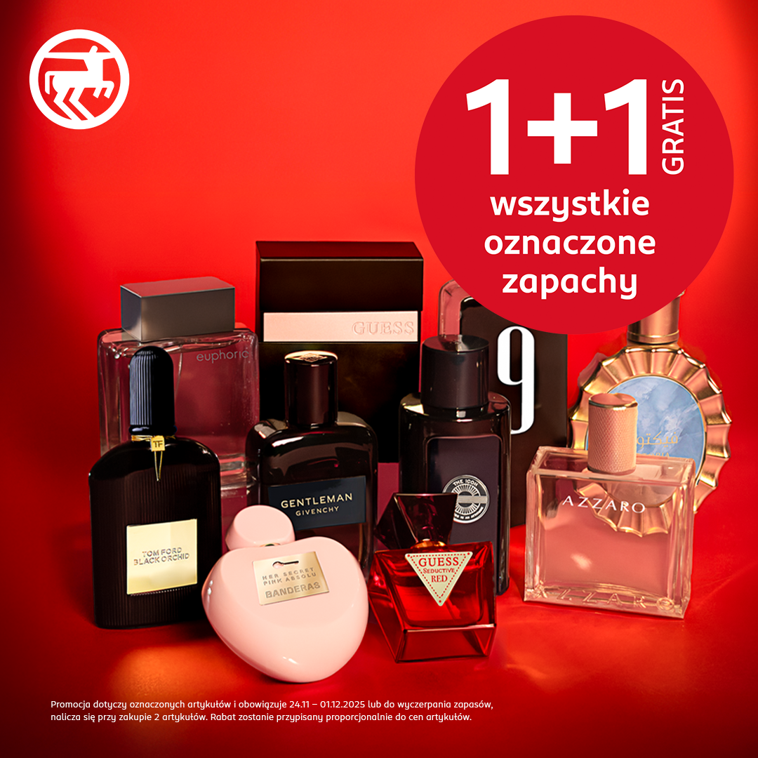 Rossmann podwaja przyjemność: 1+1 gratis na perfumy