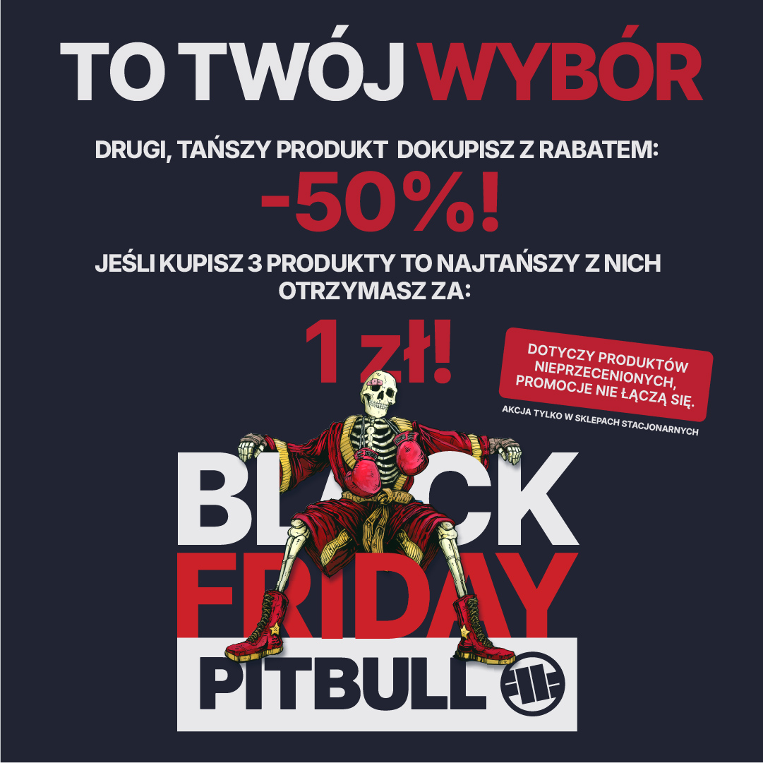 Pitbull podkręca przeceny na Black Friday!