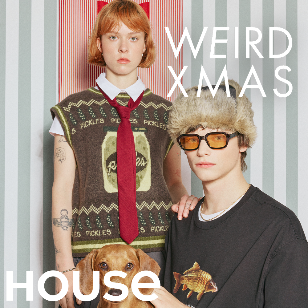 weird xmas w HOUSE!