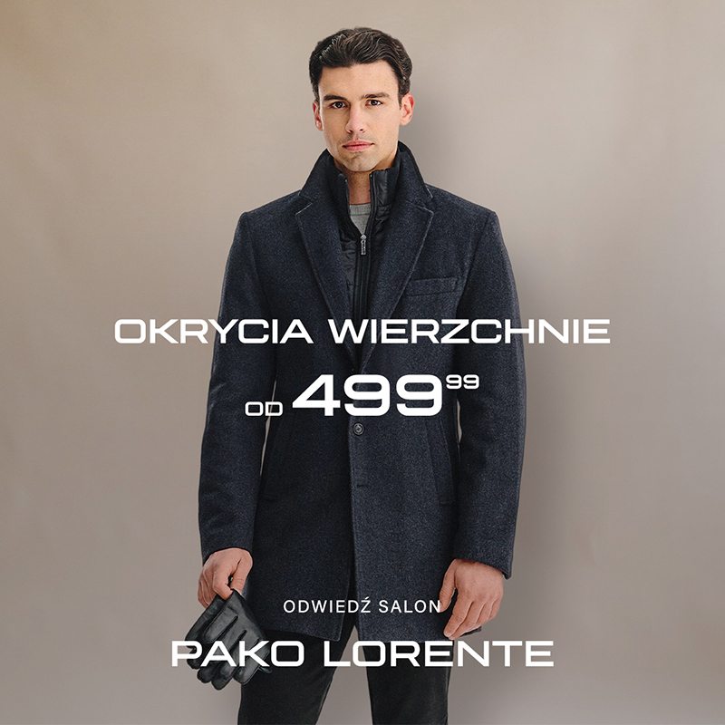 Odkryj kurtki i płaszcze od Pako Lorente!