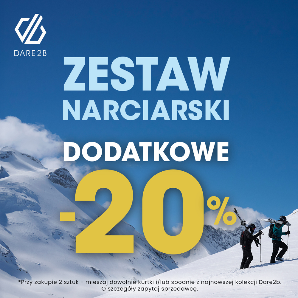 Odwiedź sklep Regatta - zestaw narciarski marki Dare2b dodatkowe -20%!