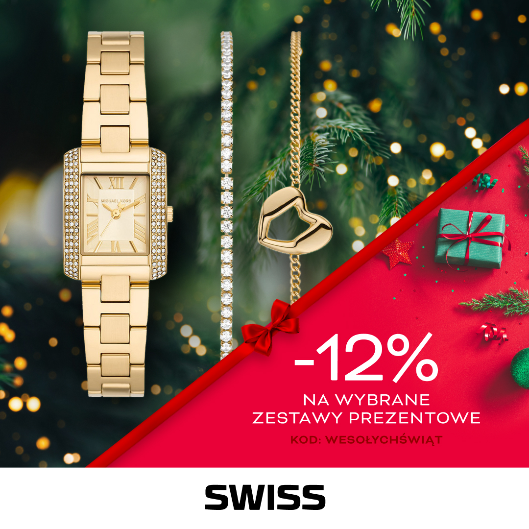 -12% na wybrane Zestawy Prezentowe z kodem WESOŁYCHŚWIĄT