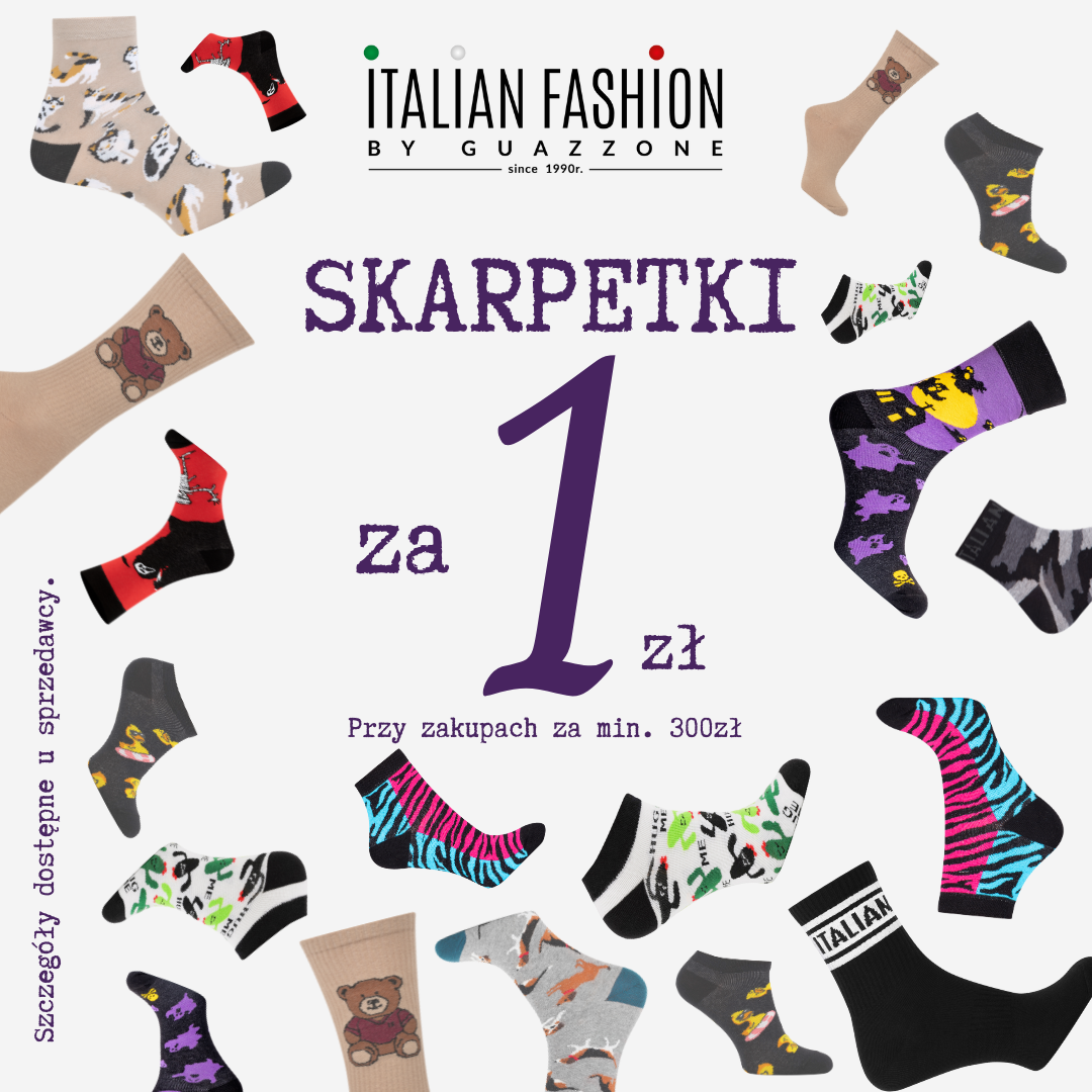 Zgarnij skarpetki za 1zł!