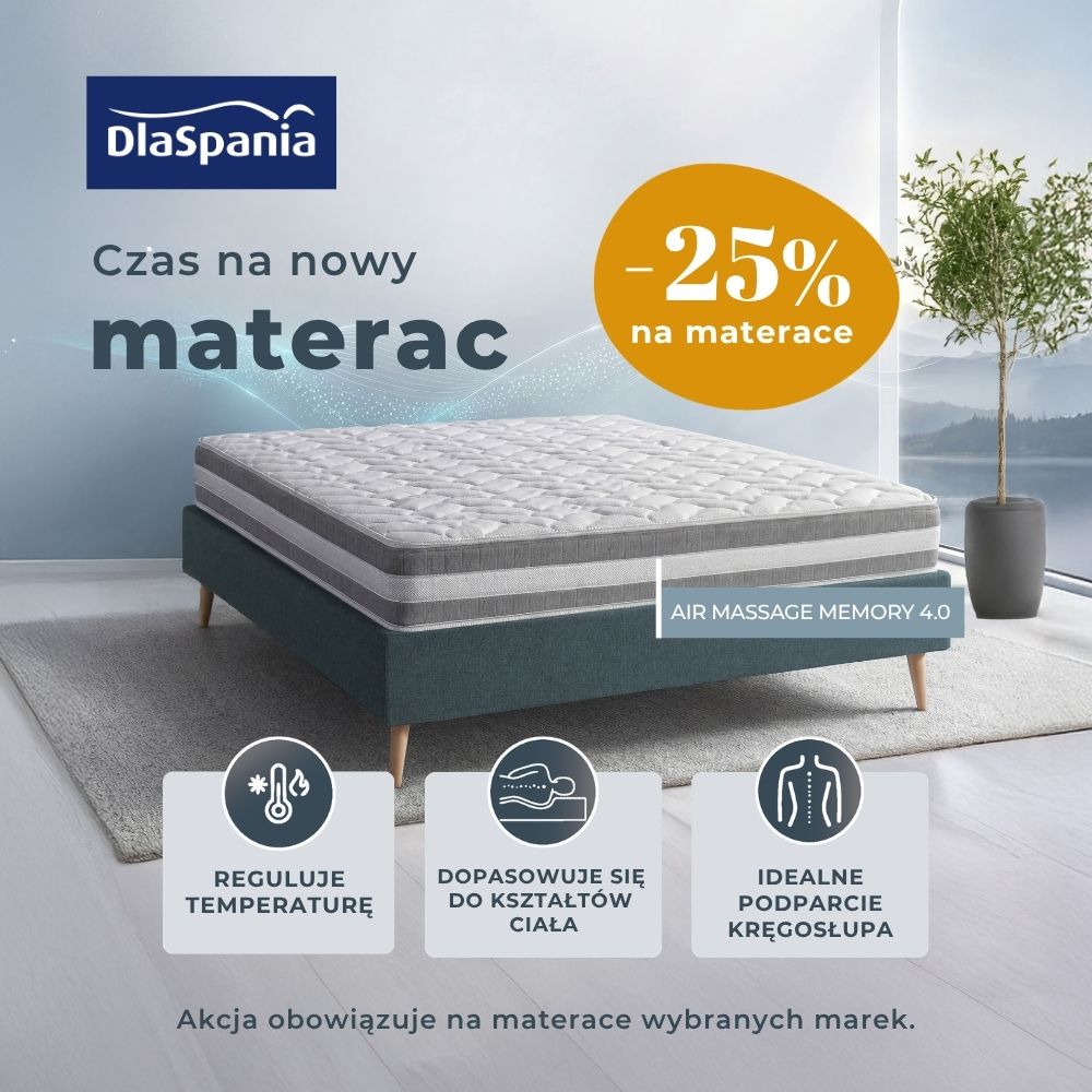 CZAS NA NOWY MATERAC!