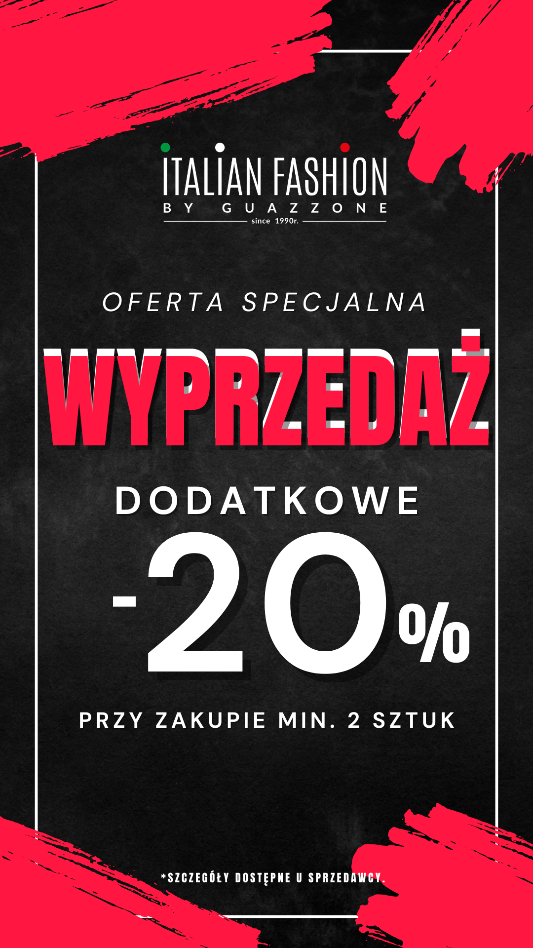 -20% przy zakupie min. 2 sztuk
