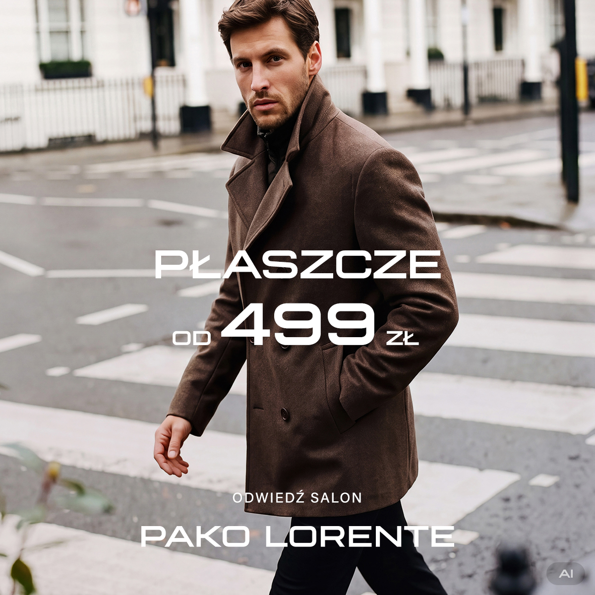 Płaszcze do pracy, na co dzień i na wyjątkowe okazje. W Pako Lorente od 499 zł.